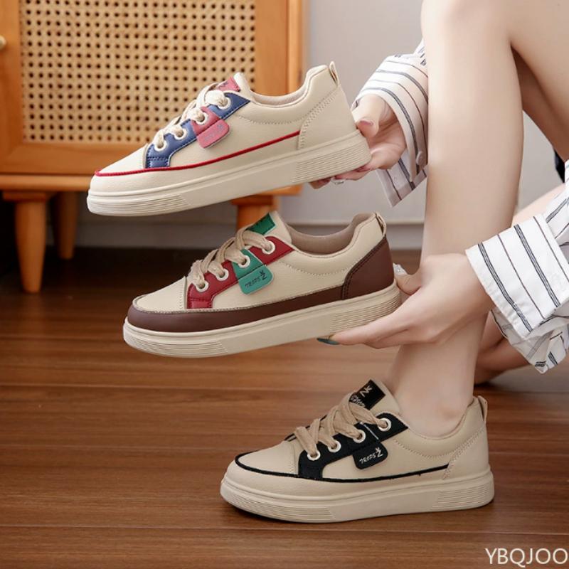 Spring Autumn New Sports Shoes Versatile Thick Bottom Simple Comfortable Anti slip Wear resistant Daily Casual Women's Shoes