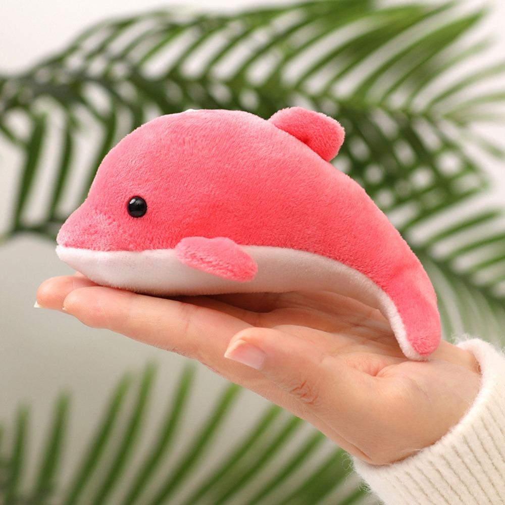 Ocean Animal Stuffed Animal Keychain Bag Pendant Animal Doll Key Rings  Kids Holiday Gifts