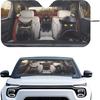 Fashion Cat Car Window Shades Foldable Car Windshield Sunshades Automotive Windshield Sunshades Keep Cool UV Rays Protection for Most Sedan Truck Van