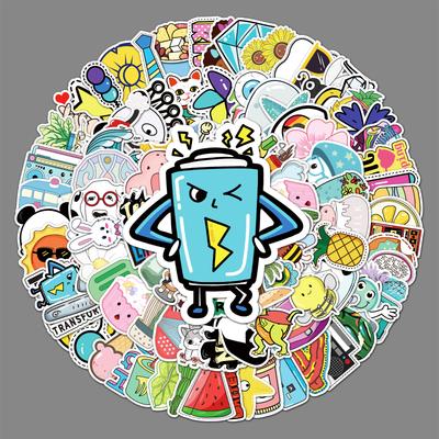 103 Graffiti Personalized Fresh Ins Style Creative DIY Skateboard Suitcase Stickers Waterproof