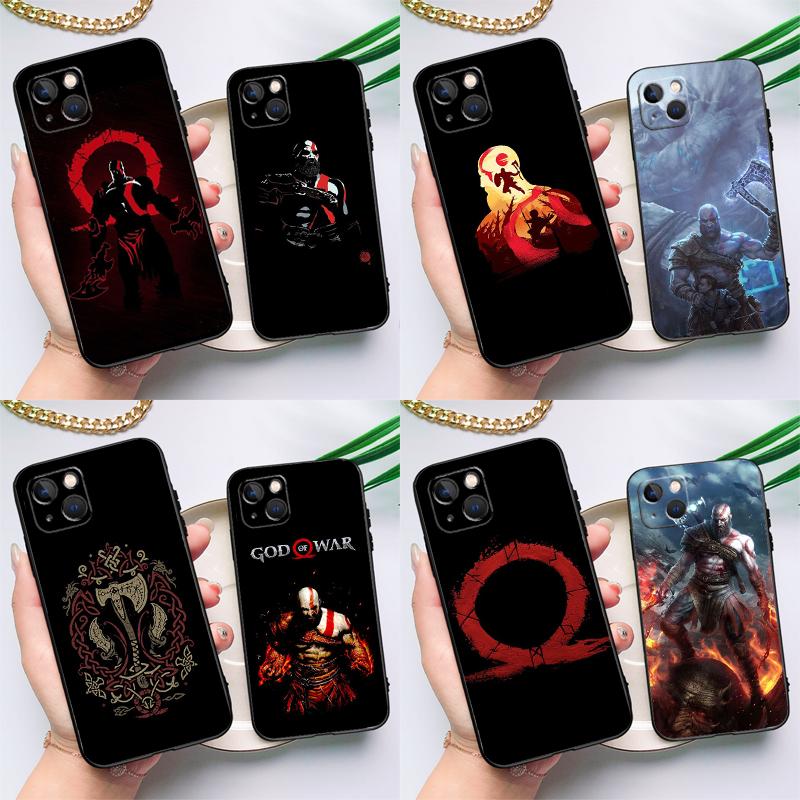 

Чехол для игрового телефона God of War для iPhone 13 12 11 14 Pro Max Mini X XR XS MAX SE 2020 6S 7 8 Plus, задняя крышка