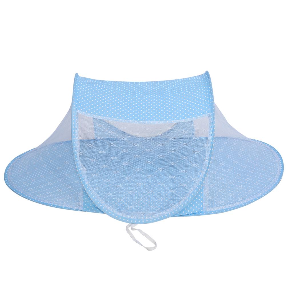 2Colors Baby Infant Newborn Foldable Nursery Crib Bed Cot Netting Canopy Mosquito Net Tent