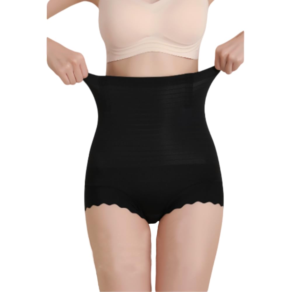 Powerful Postpartum Ice Shapewear for Women [fyetemon] Ultra-Thin High-Waist Shapewear, Tightening, Care, Non-Scarring Silk, Butt-Lifting (JP,