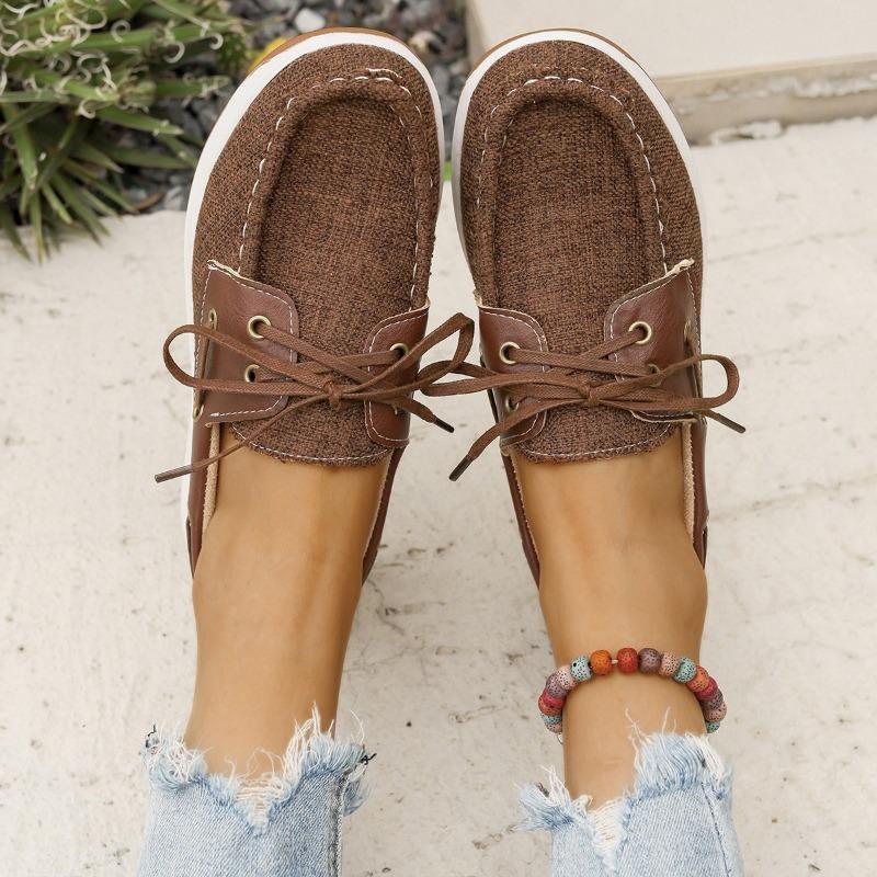 Single Shoes Autumn and Winter Large Size Women's Shoes New Thick-soled One-pedal Casual Flat-soled Single Shoes