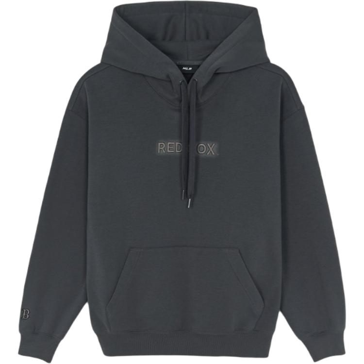 MLB Sweatshirts Unisex Charcoal Gray Hooded Moderate 3AHDB0256-43CGS L