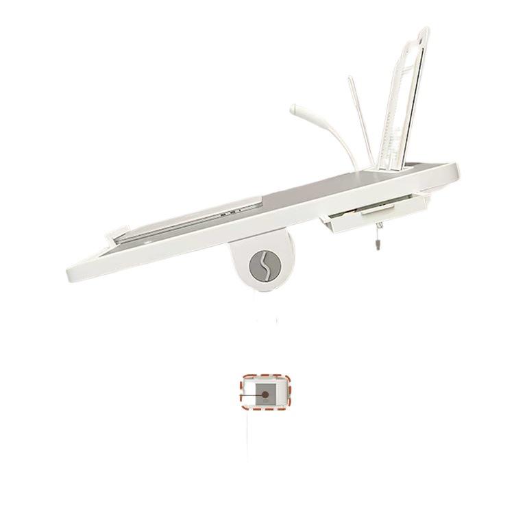 Foldable Bedside Table for Reading, Writing, and Computing - Ideal for Students and Dorms