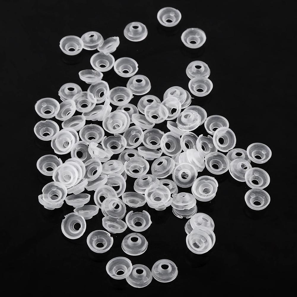 100pcs Plastic Doll Safety Eyes For Teddy Bear Felting Toys DIY Craft Accessories 8MM