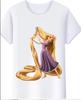 Fun Blouse Tangled Princess Ladies Tshirt Unisex Unisex Unisex 9