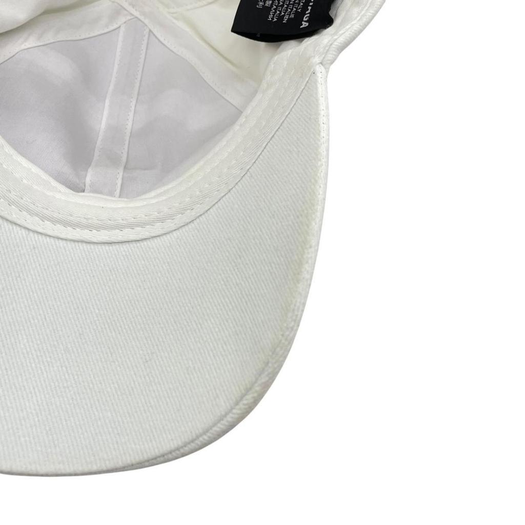 Used BALENCIAGA Logo Cap White L(59cm) BALENCIAGA