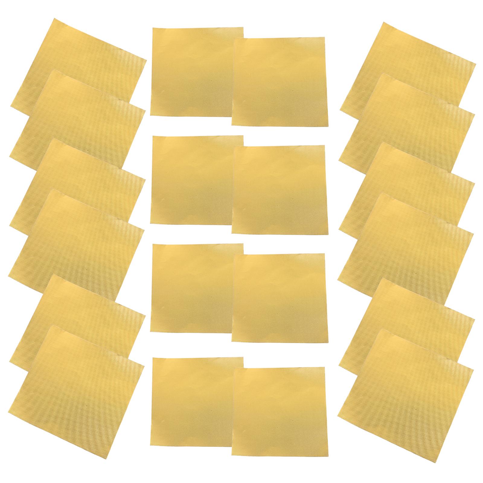 

200 Pcs Chocolate Wrappers Candies Packing Paper Balls Candy For Caramels Aluminum Foil золотистий