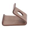 Wooden Phone Stand Waterproof Ergonomic Integrated Wood Tablet Holder with TPU Non Slip Pad