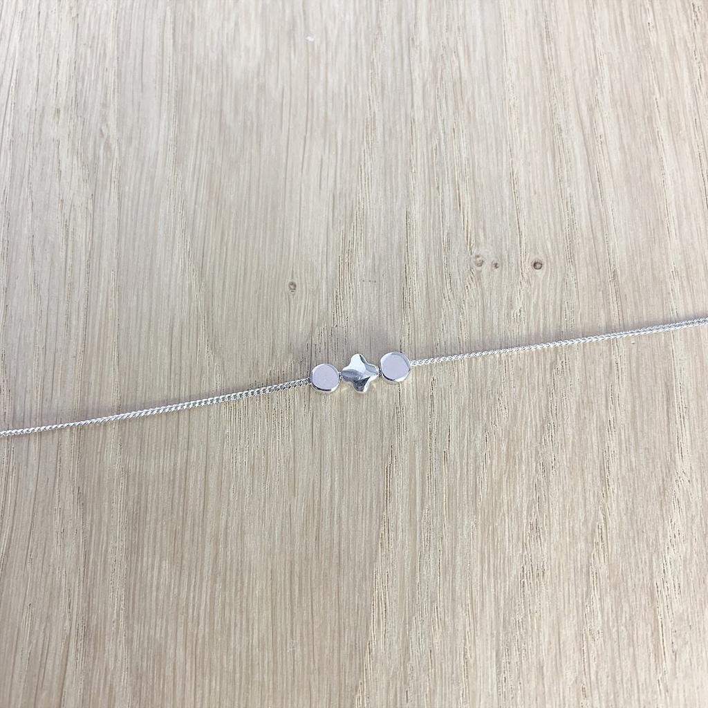 Silver Bracelet Without Stones (1994214)