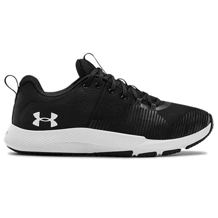 Under Armour Charged Engage Lightweight Comfortable Shock Absorption Low Top Training Shoes Men sneaker Black 3022616-001