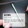 Luxury Cross Mirror Hot Sale Egg-Shaped Turquoise Bracelet Crystal Beads Fashion Retro Cowhide Handwoven Bracelet