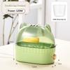 Automatic Power Off Egg Cooker Cute Cat Shaped Electric Egg Steamer Boiler BPA Free for Dorm Student Breakfast Prep