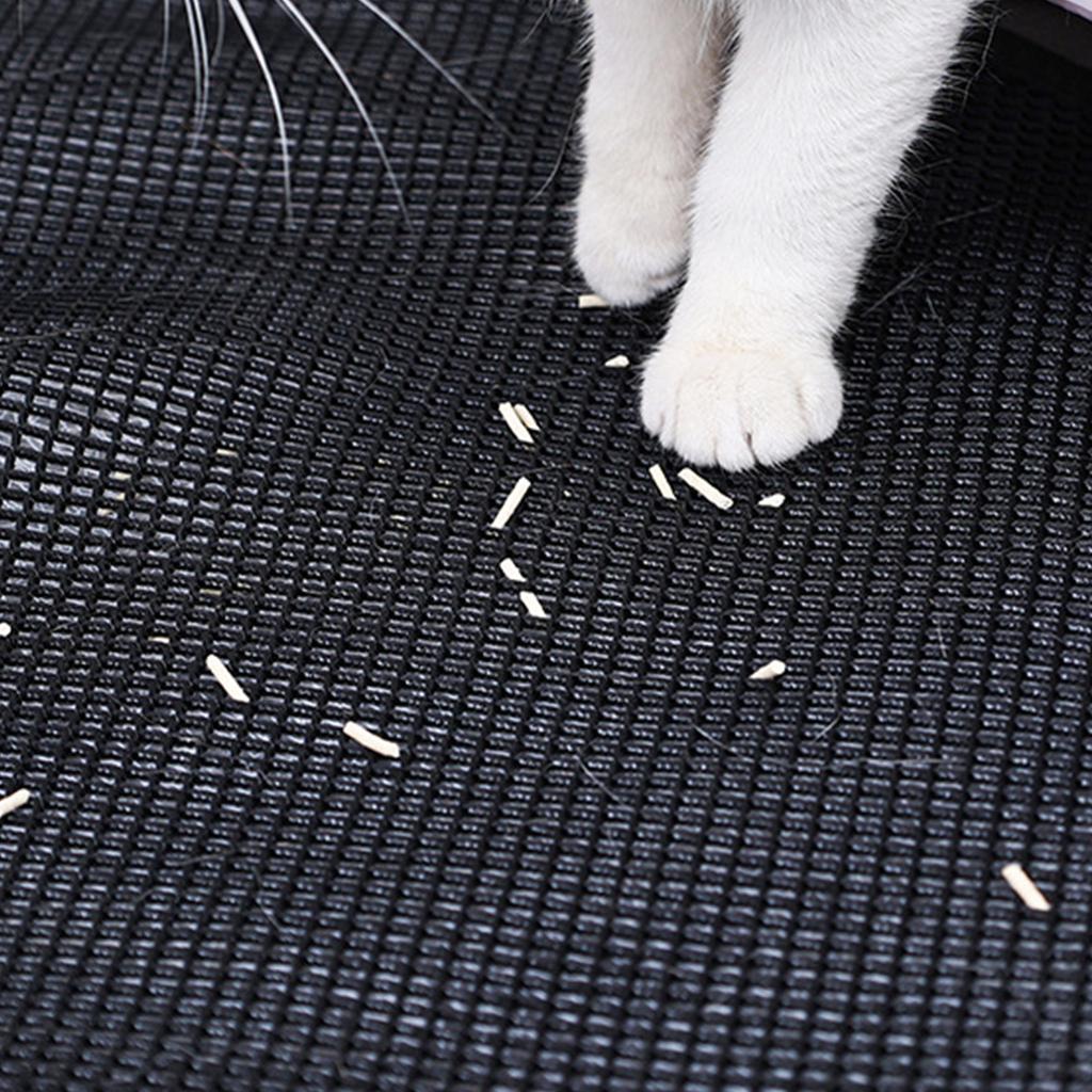 Mata pod kuwetę dla kota Wodoodporna, mniej odpadowa kuweta Łatwa do czyszczenia Kontrola rozproszenia Kuweta dla kota Kuweta dla zwierząt Mata dywanowa