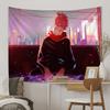 Jujutsu Kaisen Colorful Tapestry Wall Hanging Hippie Flower Wall Carpets Dorm Decor Wall Art Decor