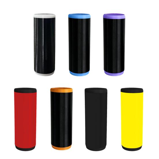 Dual Can Holder for Beer Soda Insulated PLA Can Cooler with Ergonomic Grip Quick Reload Outdoor Event Accessory