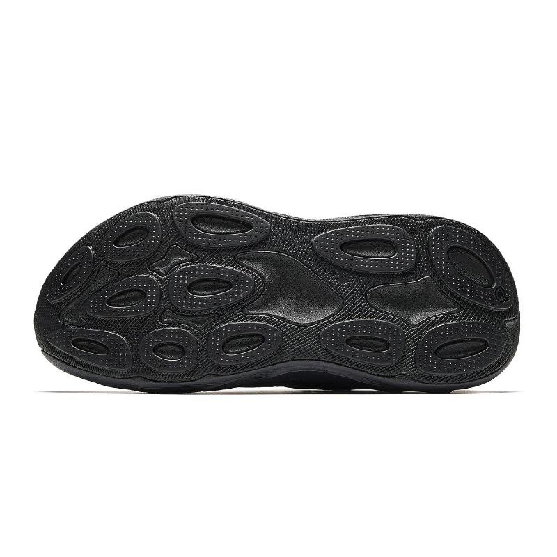 Anta Wind 2 Summer Edition Thick Sole Fabric Rubber Low Top Running Shoes Men Sneaker Gray 112625524A-2