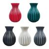 Colourful Unbreakable Plastic Bud Vase 17cm Tabletop Flower Holder With Weighted Leak-Proof Base For Home Office Desktop Decor