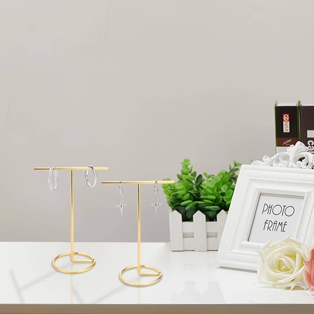 Jewelry Display Stand Bracelet Earring Necklace Storage Wood Base Rack Jewellery Organizer Holder Photo Props Home Decoration