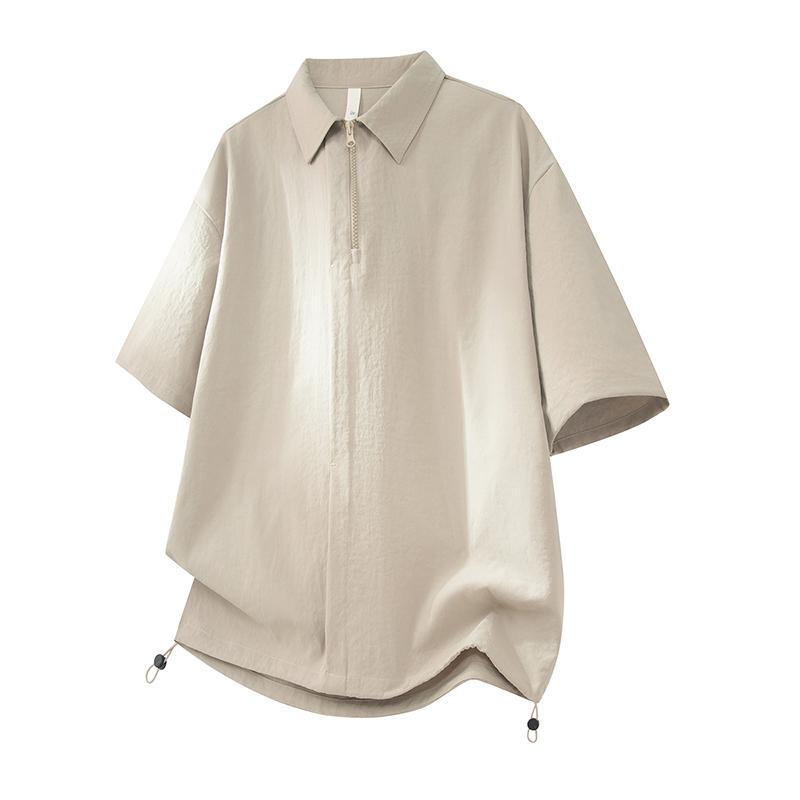 Summer Collar Men s Short Sleeved Shirt Casual Business Shirt 3XL