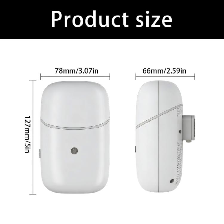 Waterless Diffuser Wall Mount Plug in Essential Oil Diffuser Small Air Freshener for Bedroom Living Room Quiet Operate