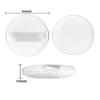 Crystal Fluff Super Soft Double-Sided Loose Powder Puff - Non-Absorbent Compact