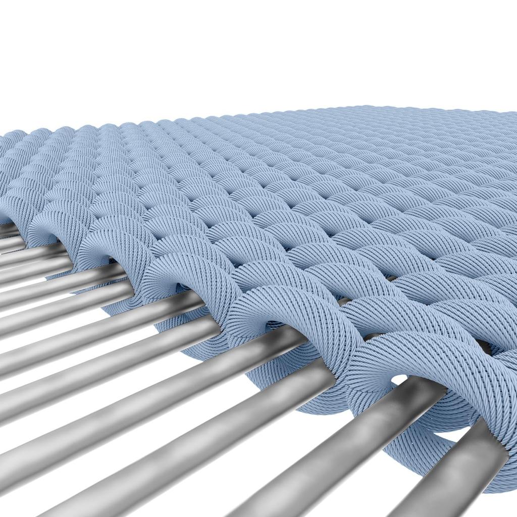 TRNR Trainer Training Bands (Single, 3 Strength Levels) Rubber Tubes for Strength Training, Stretching, and Exercise, Medium / Blue