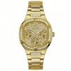 Duchess Women's Crystal Watch - Gold-Tone Steel Bracelet Multifunction Quartz  GW0558L2