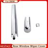 3Pcs ABS Chrome Car Rear Window Wiper Blade Cover for BMW X3 G01 2018 - 2022 Back Windshield Wiper Trim Sticker