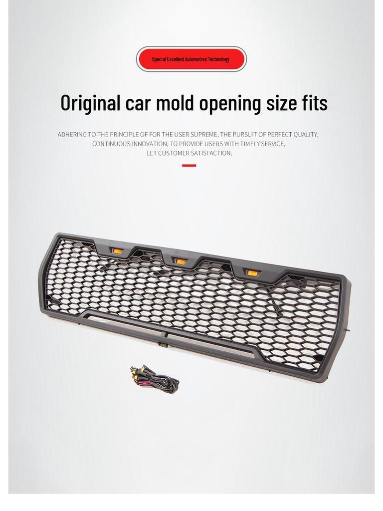 Ford F150 Grille Mesh Modification (1973-1979) - Front Face Design