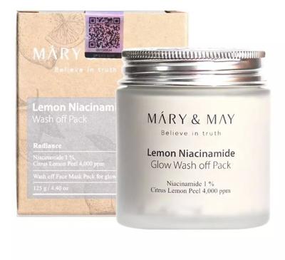 Lemon Niacinamide Glow Wash off Pack 125g - Redukująca przebarwienia maseczka do twarzy