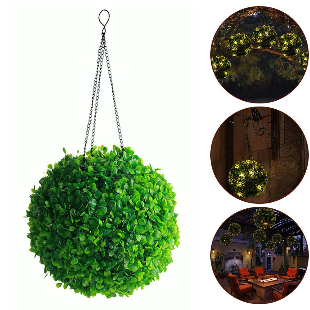 

Искусственный травяной шар для украшения сада, широкое использование