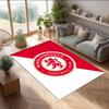 Tappeto Morbido per Pavimento Antiscivolo Decorazione Sportiva Middlesbrough FC Calcio Calcio Pattern per Camera da Letto
