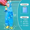 2025 Neues Wasserdichtes Ganzkörper-Regenmantel-Set für Jungen und Mädchen – Perfekt für Kindergartenkinder
