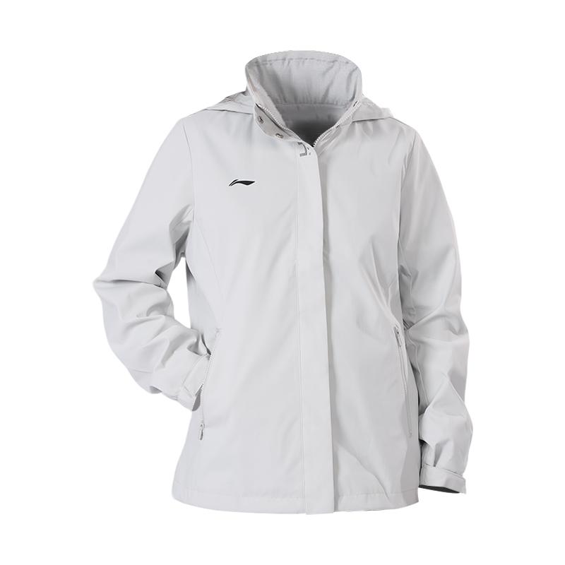 Li Ning Ветровка для активного отдыха и хайкинга, ветрозащитная, универсальная, повседневная, женская верхняя одежда ASFY748-5 XXL