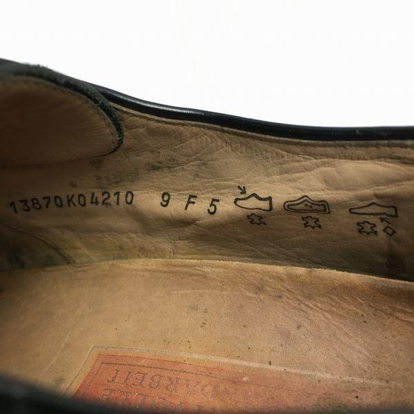 70s80s? Heinrich Dinkelacker APOLLO Cap Toe Size 9F 27.5 Black Men’s(USED)