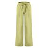 Men Loose Fit Linen Pants Casual Straight Leg Trousers with Elastic Waistband and Pockets for Everyday Wear