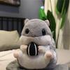 Peluche Criceto Carino 3 in 1 Multifunzione Criceto Scaldamani Con Coperta Giocattolo Cuscino Criceto Giocattoli per Bambini Regalo di Compleanno per Bambino