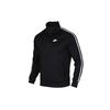 Nike Sweatshirts Men's Black Stand Collar Moderate Regular CJ4393-010