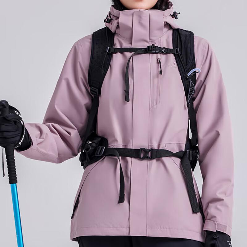 Tuluozhe Women's 3-in-1 Outdoor Jacket GHW307227L-RK23