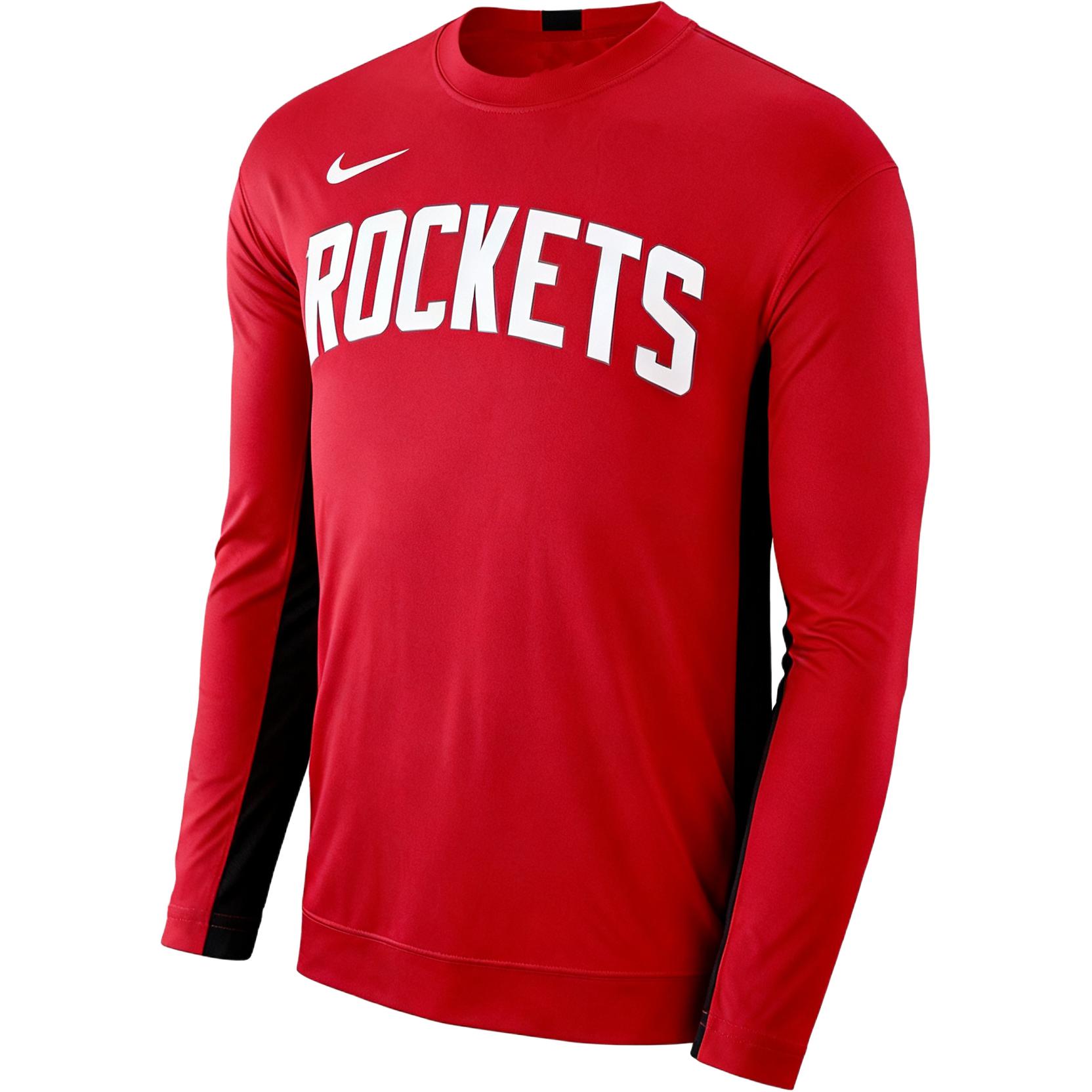 

Nike NBA Houston Rockets Разминочная тренировочная рубашка с длинным рукавом Детские топы 3Z2B7BBKN-RCK L