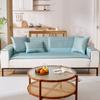 Bear Rattan Mat Sofa Cushion Summer Ice Silk Mat Cushion  New Cool Leather Sofa Cushion Non-Slip Cushion