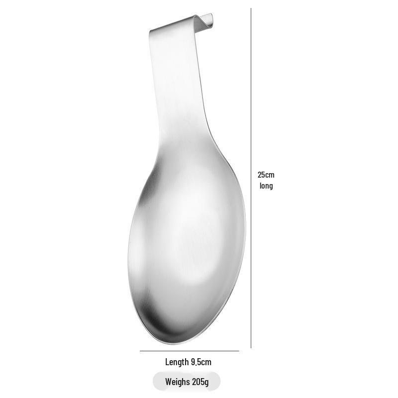 Stainless Steel Spoon Rest and Utensil Tray for Kitchen and Hot Pot Tableware.