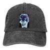 Multi Functional Fashionable Unisex HatBlue Ink And Wash Baseball Cap Men Hats Women Visor Protection Snapback Wolf Caps