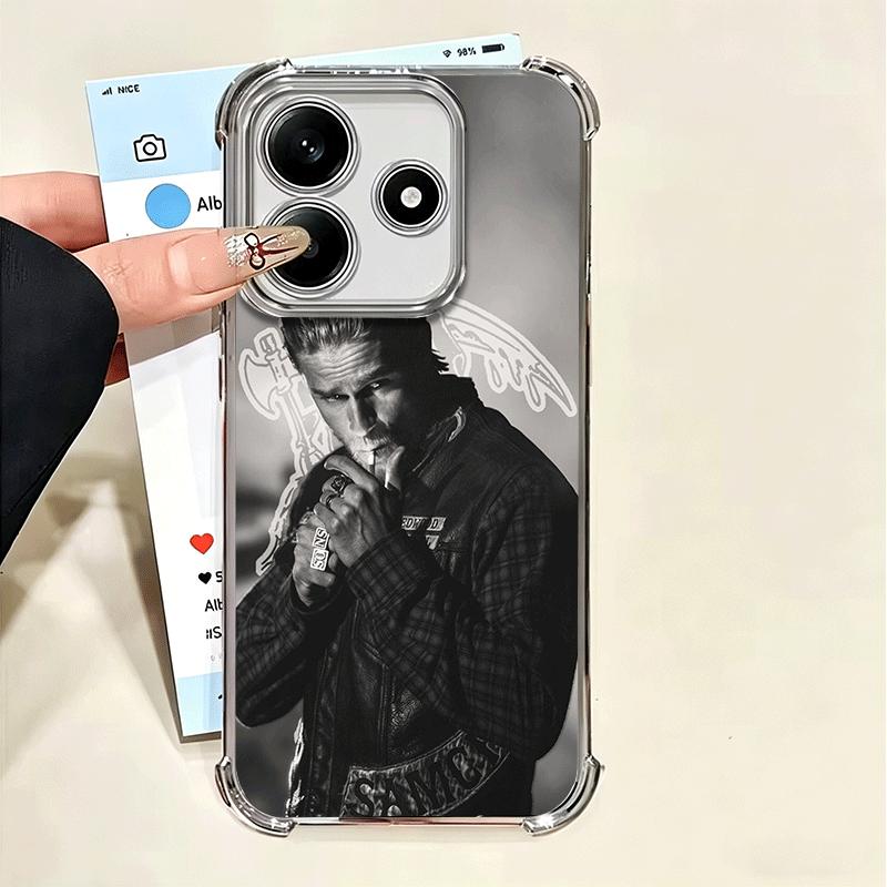 Sons Of Anarchy Weiche Handyhülle für Xiaomi Poco X7 X8 Pro Max X6 X5 X3 F8 Ultra F7 M8 M7 M5S Redmi 15C 15A 15 14C 13C 12C 13 12