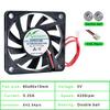 ACP6010 6cm 60mm Fan 60x60x10mm DC5V 12V 24V 2pin Ultra Thin Cooling Fan for Chassis CPU Power Router