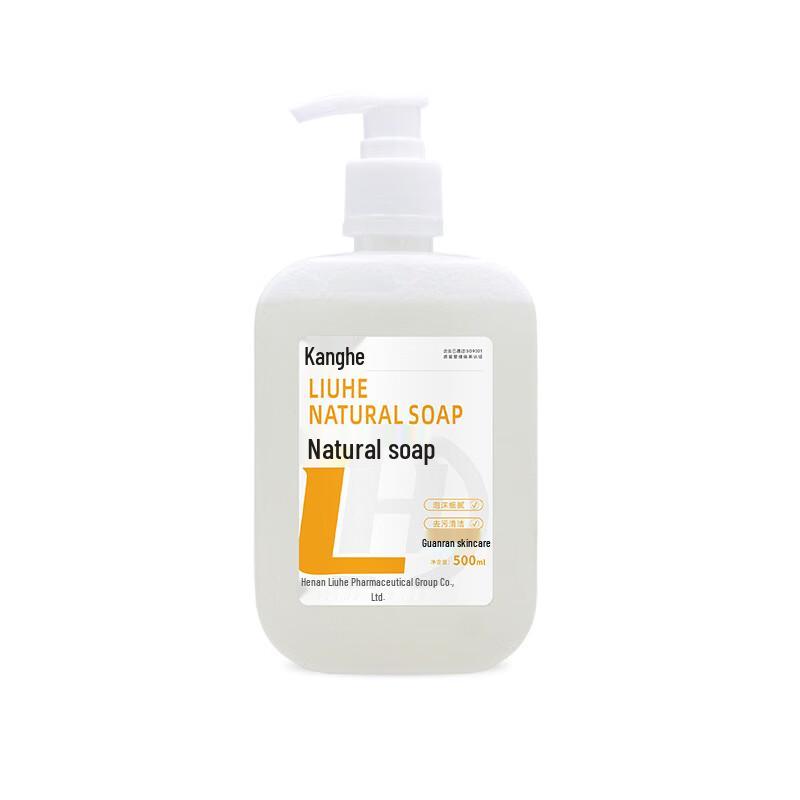 Liuhe Натуральное дезинфицирующее жидкое мыло для рук 500 мл