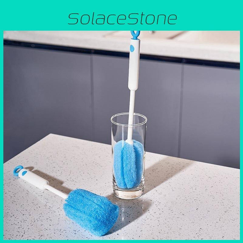 Brush Cup Sponge For Stain Removal And Bottle Cleaning In Kitchen Tool Durable